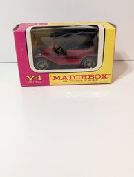 Vintage Lesney Matchbox Models Of Yesteryear Y-1 1911 Model T Ford - Mint In Original Box