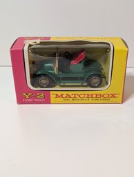 Vintage Lesney Matchbox Models Of Yesteryear Y-2 1911 Renault 2-Seater, Original Box