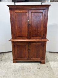 Vintage Hutch (This Is Two Pieces- Top & Bottom)