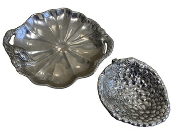 Vintage Wilton Armetale Serving Bowl (2-Piece Set)