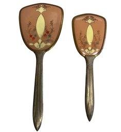 Vintage Vanity Hand Mirror & Brush (2-Piece Set) #6