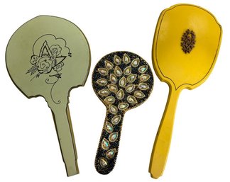 Vintage Vanity Hand Mirrors (3-Piece Set) #4