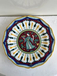 Grazia Deruta Hand Painted Italian 11 Piece Tableware Set.