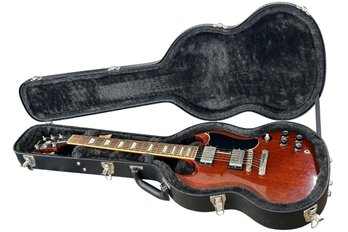 Gibson SG Standard Cherry Finish Electric Guitar With Case (2-Piece Set)