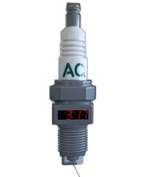 Vintage AC Delco Spark Plug Wall Clock