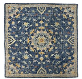 Safavieh Sun-Washed 'Blossom' Square Wool Rug