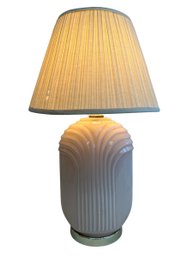 Art Deco Revival Ceramic Table Lamp (Base Only)