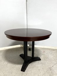 Round Tripod Pedestal Dining Table