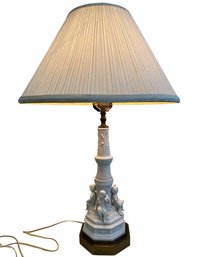 Vintage Porcelain Figural Table Lamp (Base Only)