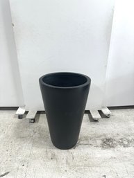 Black Contemporary Tapered Planter (#1)