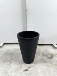 Black Contemporary Tapered Planter (#3)
