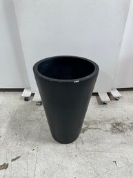 Black Contemporary Tapered Planter (#4)