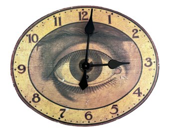 Optic Eye Advertising Wall Clock Reproduction (NOT TESTED)