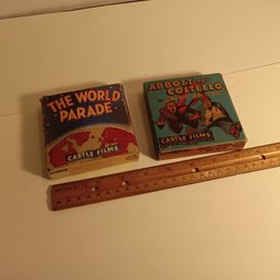 2 Vinatge 16mm Reel To Reel Film