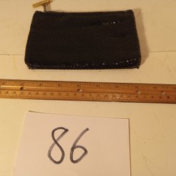 Vintage Black Whiting And Davis Purse