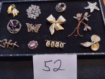 Mixed Larger Brooch Lot