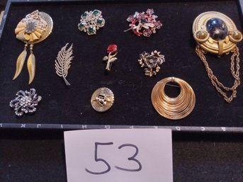 Mixed Larger Brooch Lot