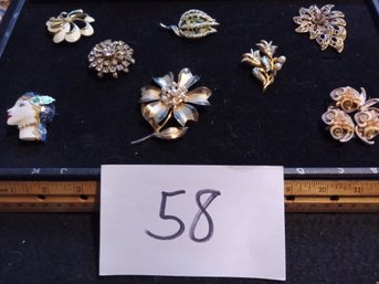 Mixed Larger Brooch Lot