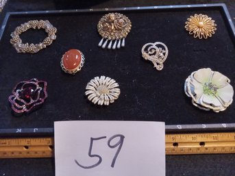 Mixed Larger Brooch Lot