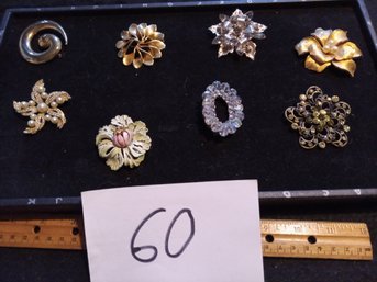 Mixed Larger Brooch Lot