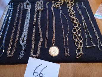 Goldtone Necklace Lot