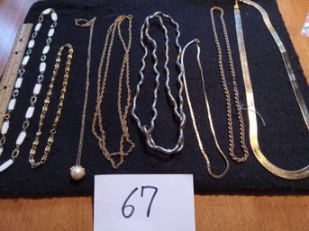 Goldtone Necklace Lot