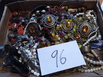 Unsearched Estate Jewelry Box Lot - Over 5 Pounds