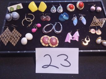 PIERCED EARRING LOT - 20PR