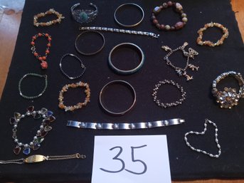 MIXED BRACELET LOT - SOME DESIGNER