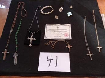 RELIGIOUS JEWELRY LOT