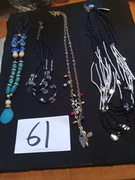 DESIGNER NECKLACE LOT - ALL MARKED CHICOS