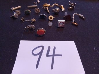 CUFFLINK AND TIE TACK LOT