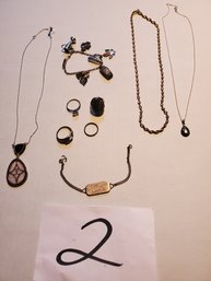 MIXED STERLING LOT (ALL MARKED)