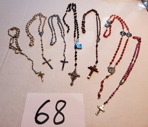 MIXED ROSARY LOT