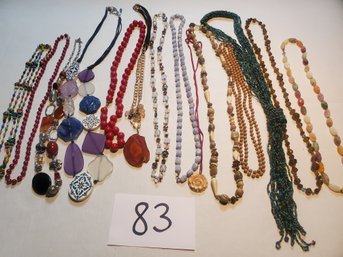 MIXED LONG NECKLACE SET