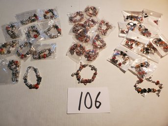 30 NOS FAUX PANDORA STYLE BRACELETS - GREAT FOR GIFTS