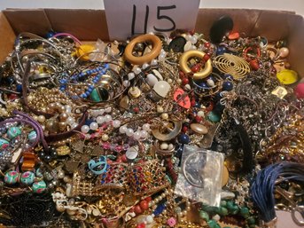OVER 6 POUNDS UNSEARCHED ESTATE JEWELRY