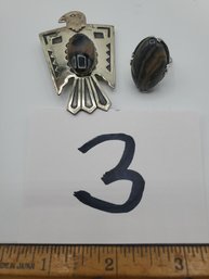 STERLING PENDANT & RING SET