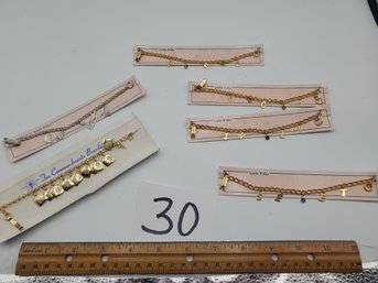 VINTAGE NOS CHARM BRACELETS