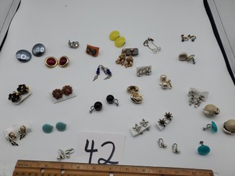 CLIP-ON EARRING LOT