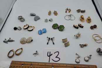 CLIP-ON EARRING LOT
