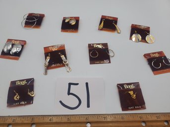 BONTI EARRINGS ON CARDS