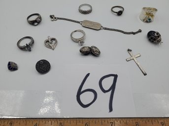 MIXED STERLING SILVER LOT