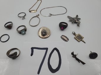 MIXED STERLING SILVER LOT