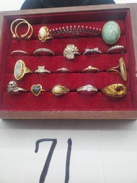UNUSUAL COSTUME RING LOT
