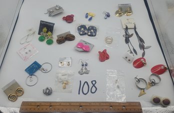 PIERCED EARRING LOT