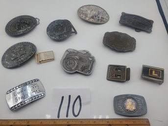 LARGE BELT BUCKLE LOT