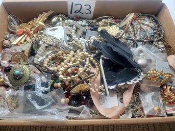 OVER 6 POUNDS UNSEARCHED ESTATE JEWELRY