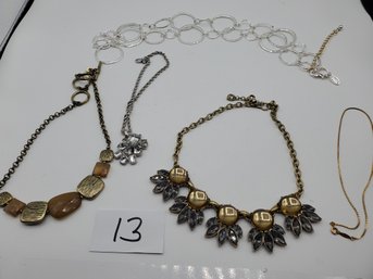 DESIGNER NECKLACE LOT - NAPIER, CHICO, ANAYA