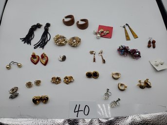 DESIGNER EARRING LOT - LISNER, MONET, KC, VOGUE, & MORE!